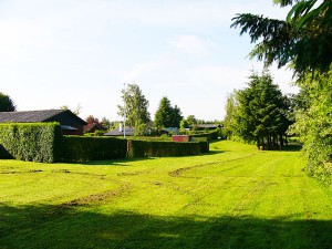 Eriksminde. Den centrale del